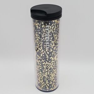 Starbucks Travel Tumbler 2019 Grande 16oz Gold Flaked